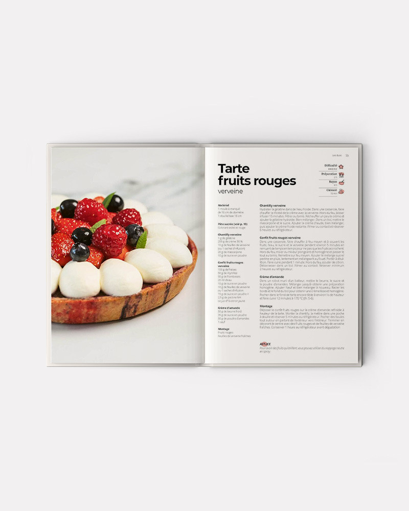 Livre Tartes marbrées d'Irvin Pastry: 50 recettes colorées et carrément gourmandes