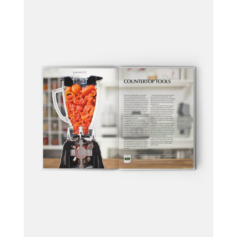 Modernist Cuisine at Home libro abre un nuevo mundo de posibilidades culinarias para cocineros caseros apasionados y curiosos.