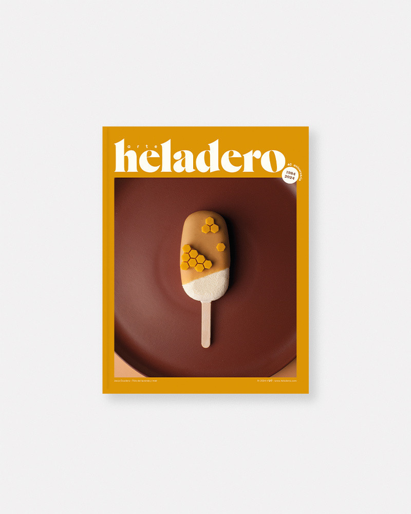 Revista Arte Heladero 217. Revista de heladería. Recetas de helados