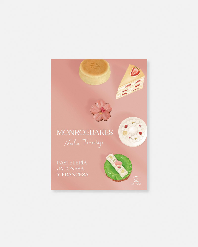 Libro Monroebakes. Pastelería japonesa y francesa de Noelia Tomoshige