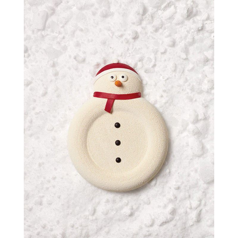 Silicone Mold Snowman by David Gil