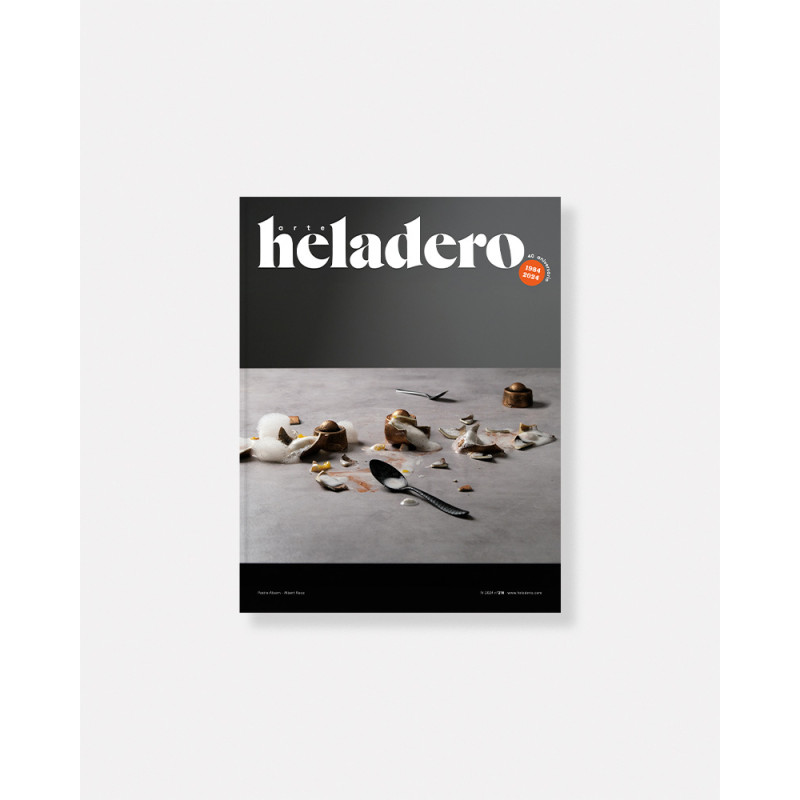 Magazine Arte Heladero 218. Ice cream magazine. Ice cream recipes